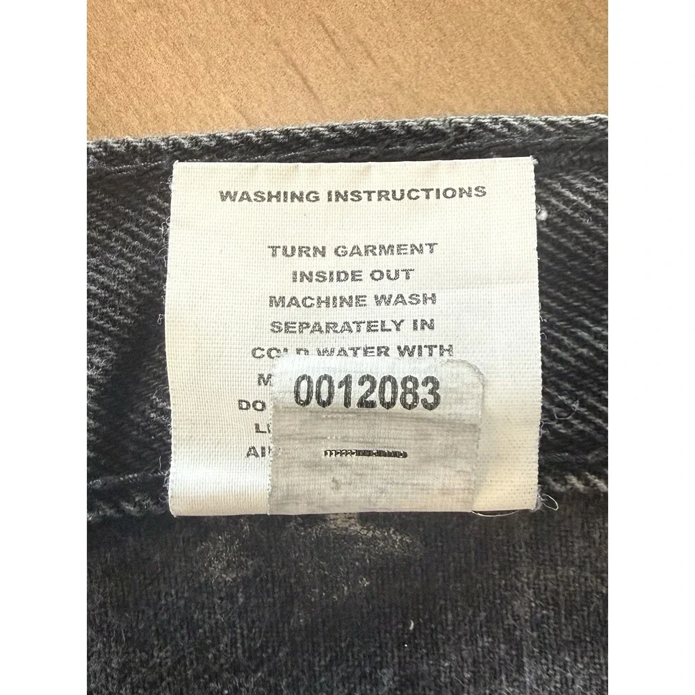 Cinch Cole Jeans Men's 34X34 Black Faded Western Outdoor Workwear Pants Logo